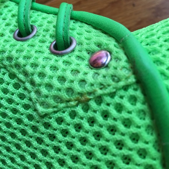 *RARE* Jeffrey Campbell neon green Litas - Picture 7 of 8